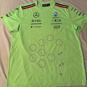 Mercedes AMG Petronas Neon Green Team Shirt